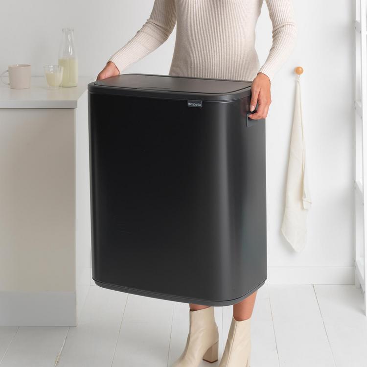  Brabantia Extra Large Kitchen Touch Top Trash Can 60L