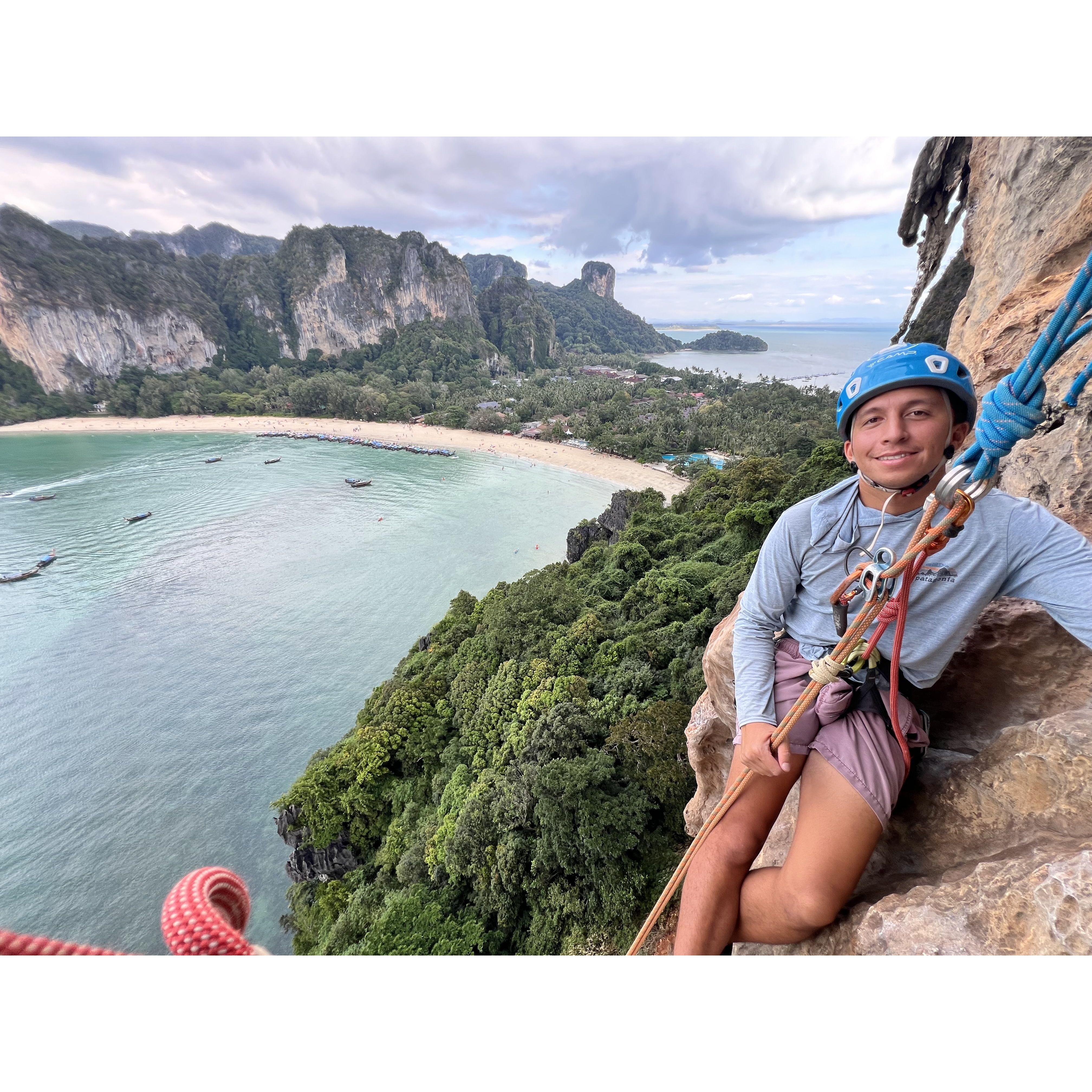 Climbing at Railay Beach | Thailand