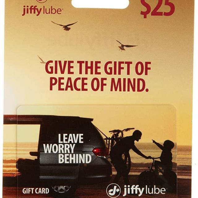 Jiffy Lube Gift Card