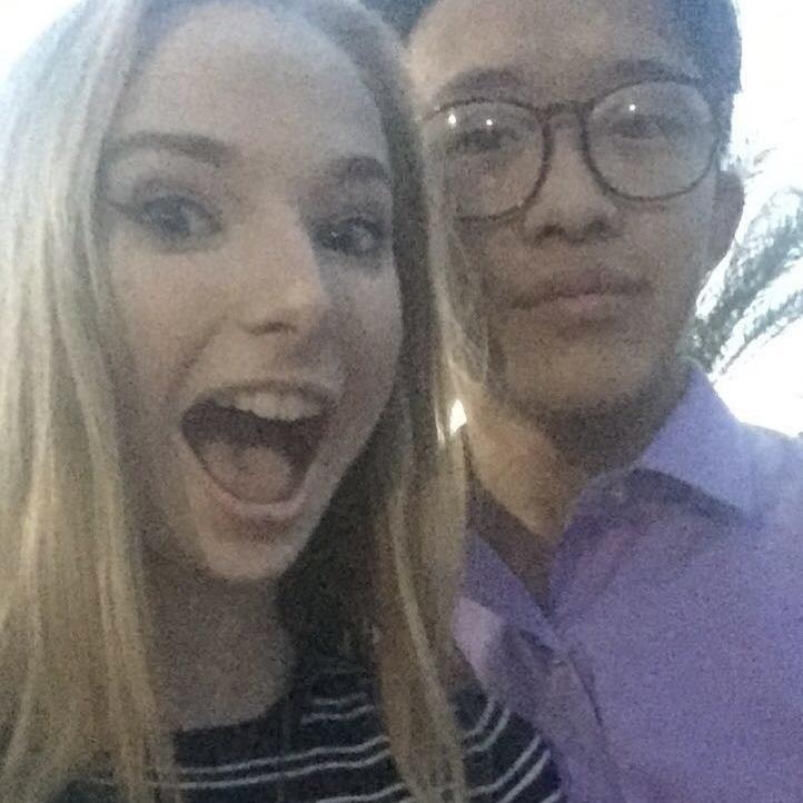 This was taken 1 day before we started dating.