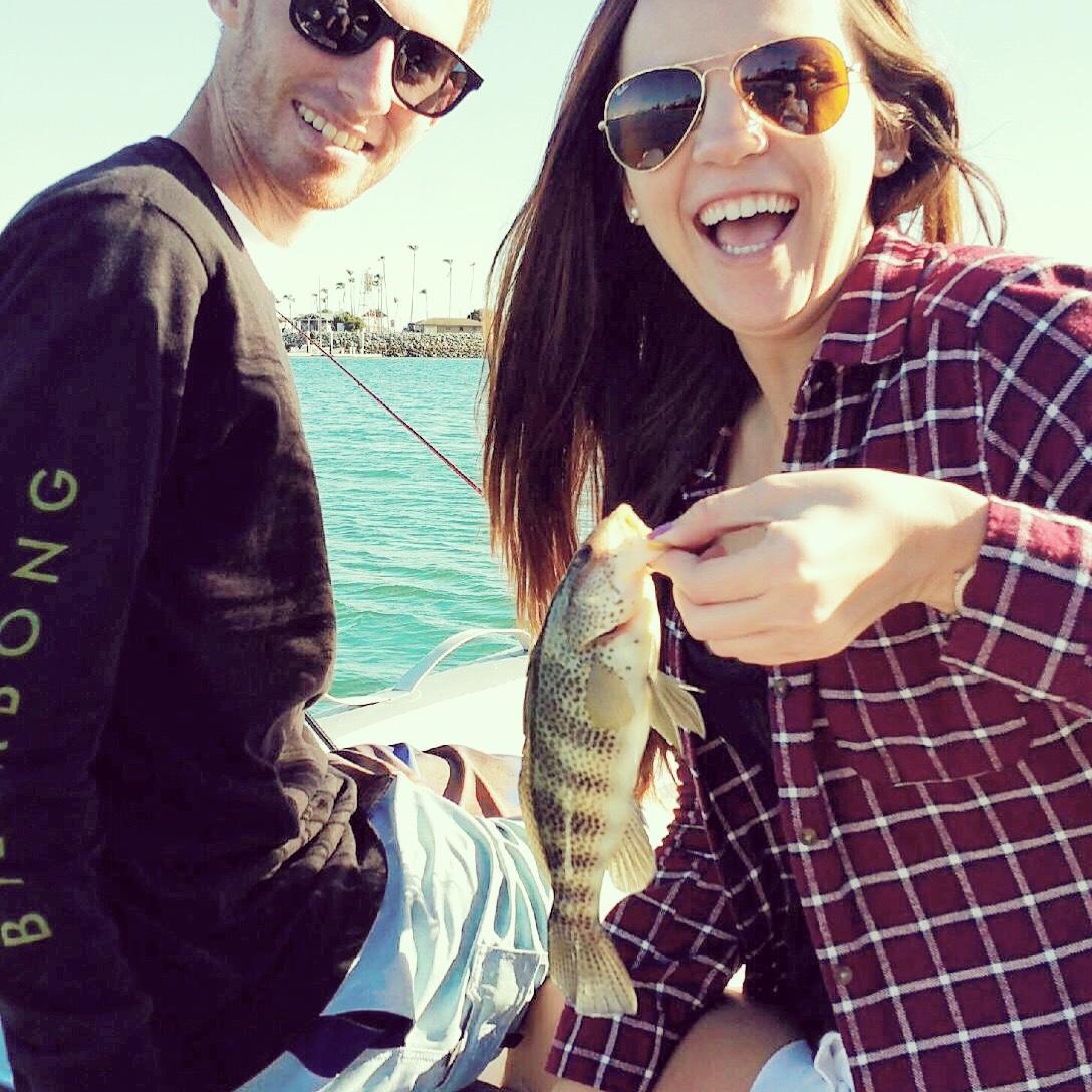 Fishing trip in San Diego Bay