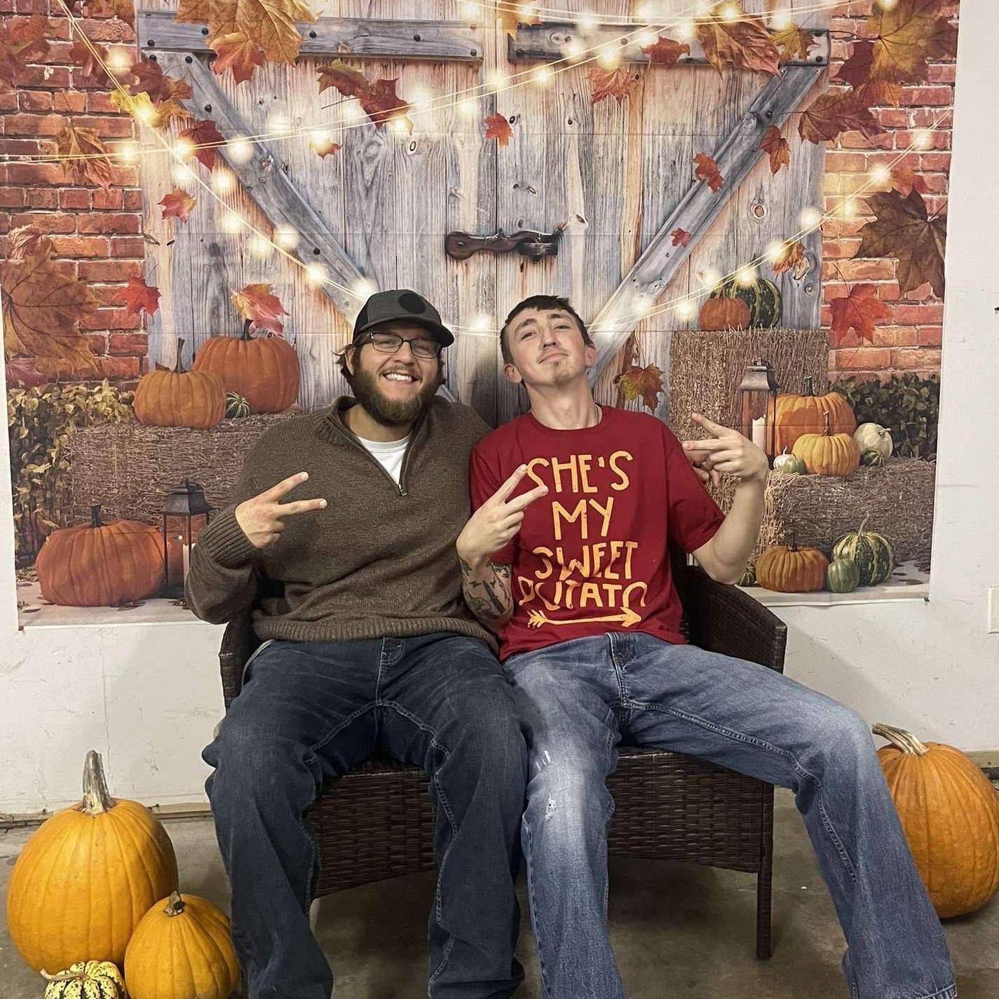 Ethan and Nick at Thanksgiving 2024