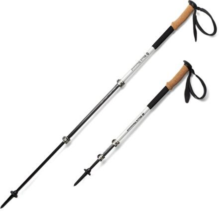 Alpine Carbon Cork Trekking Poles - Pair