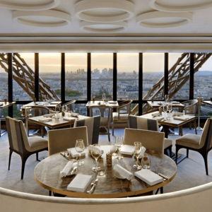 Lunch atop Eiffel Tower at Le Jules Verne