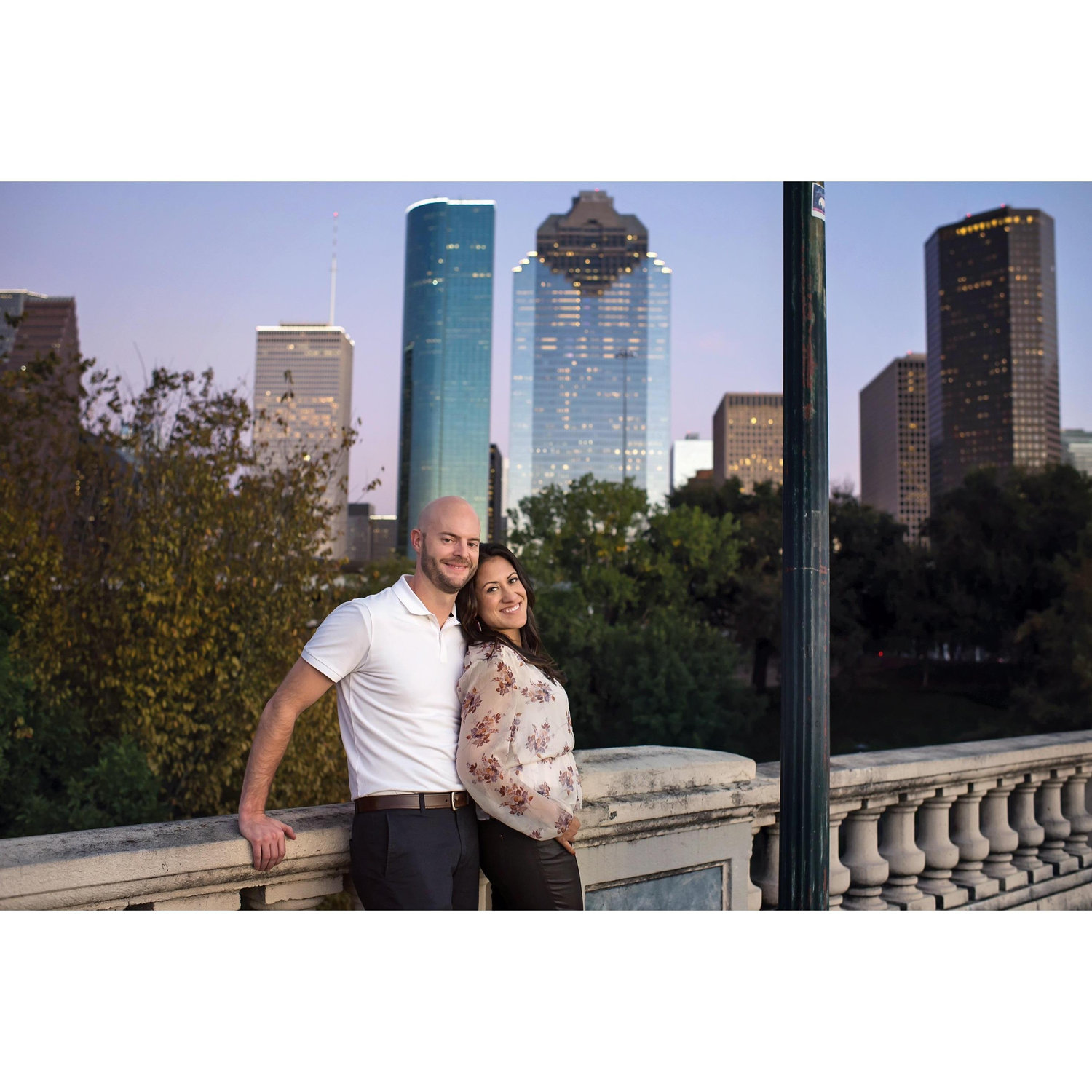 Engagement photo session.
