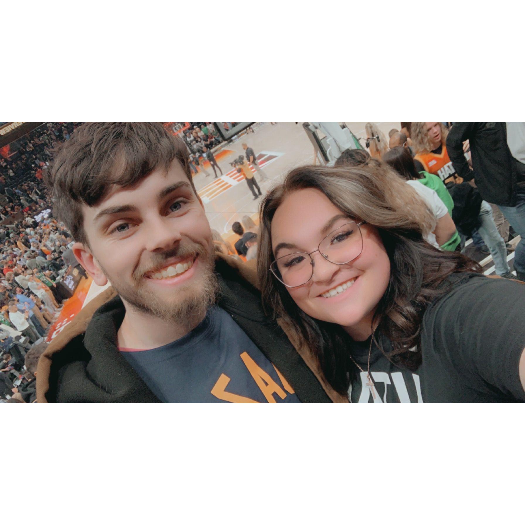 Star Wars night at the Jazz Game