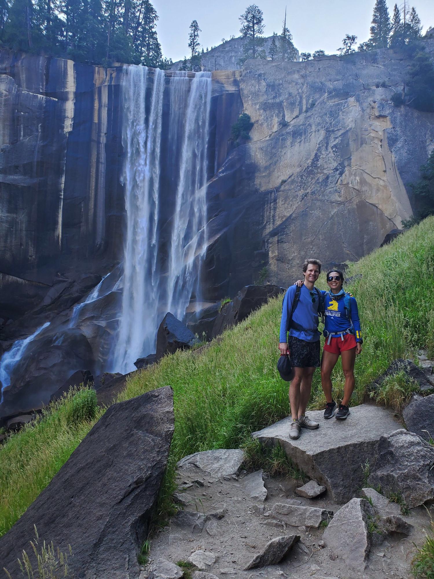 On the way to Half Dome in Yosemite