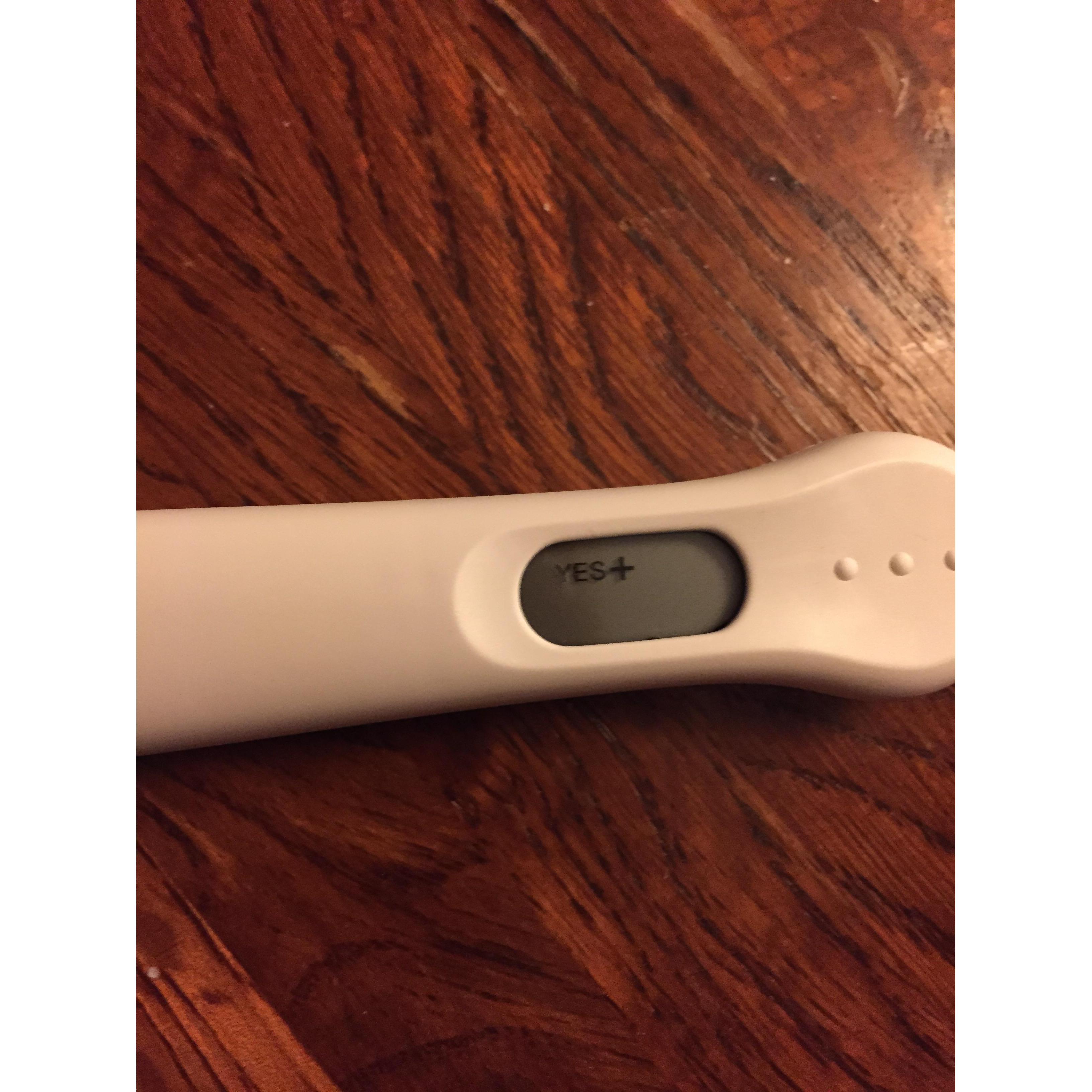 on September 8th we found out we were pregnant with Miss Harper