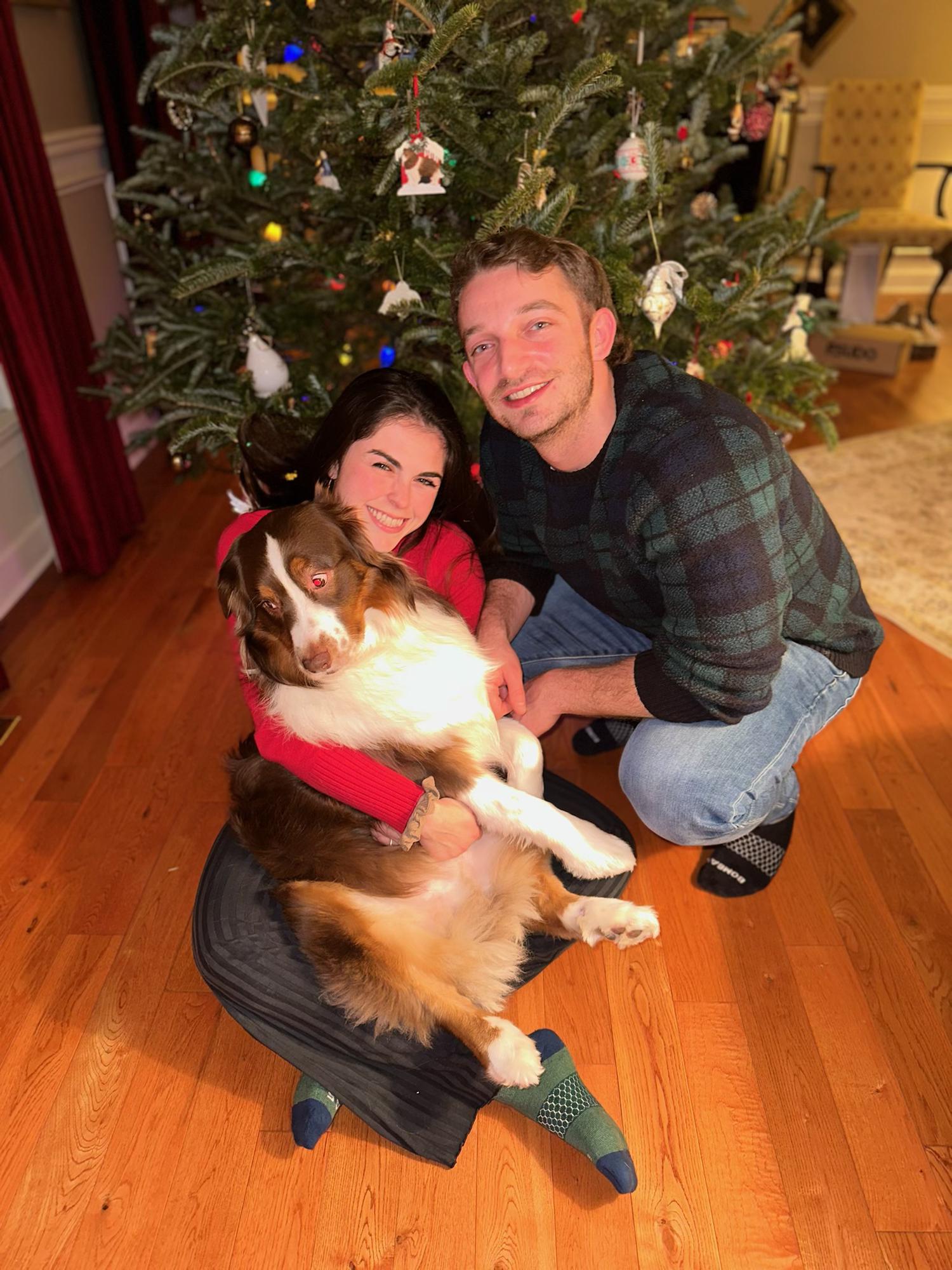 Christmas 2022 and one year engaged!