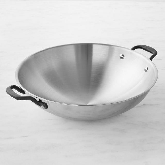 KitchenAid® 5-Ply Stainless-Steel Wok, 15"