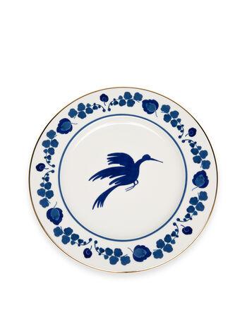 Charger PlateWildbird Blu in Porcelain