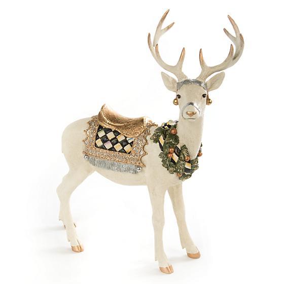 MacKenzie-Childs Winter White Stag - Standing