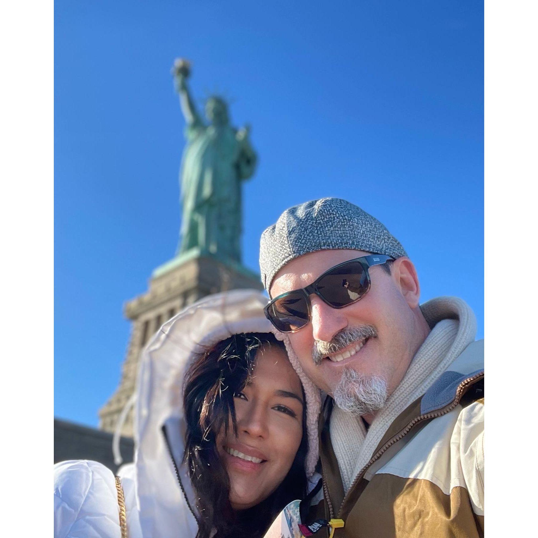 Our trip to the Statue of Liberty and Ellis Island