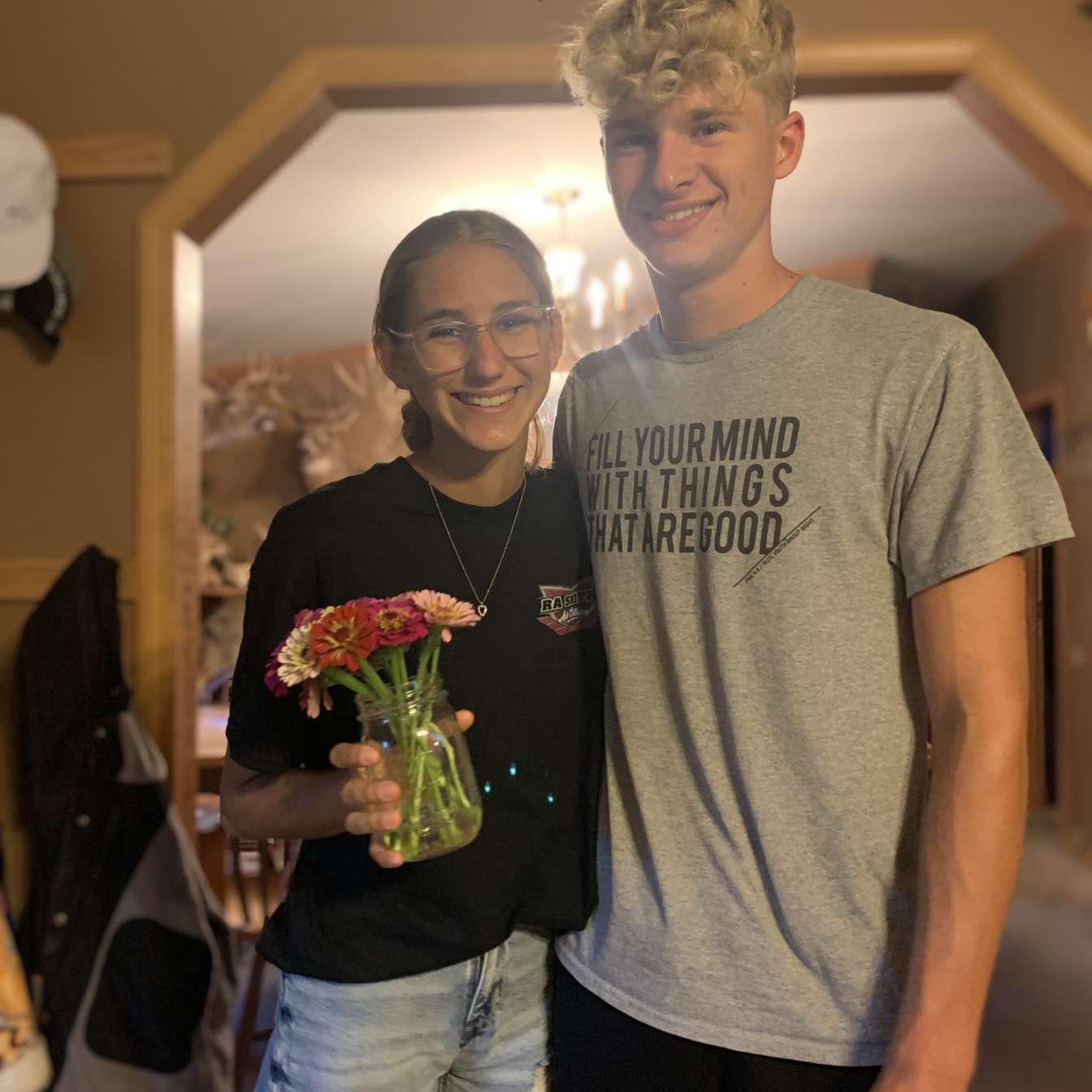 Our very first date!