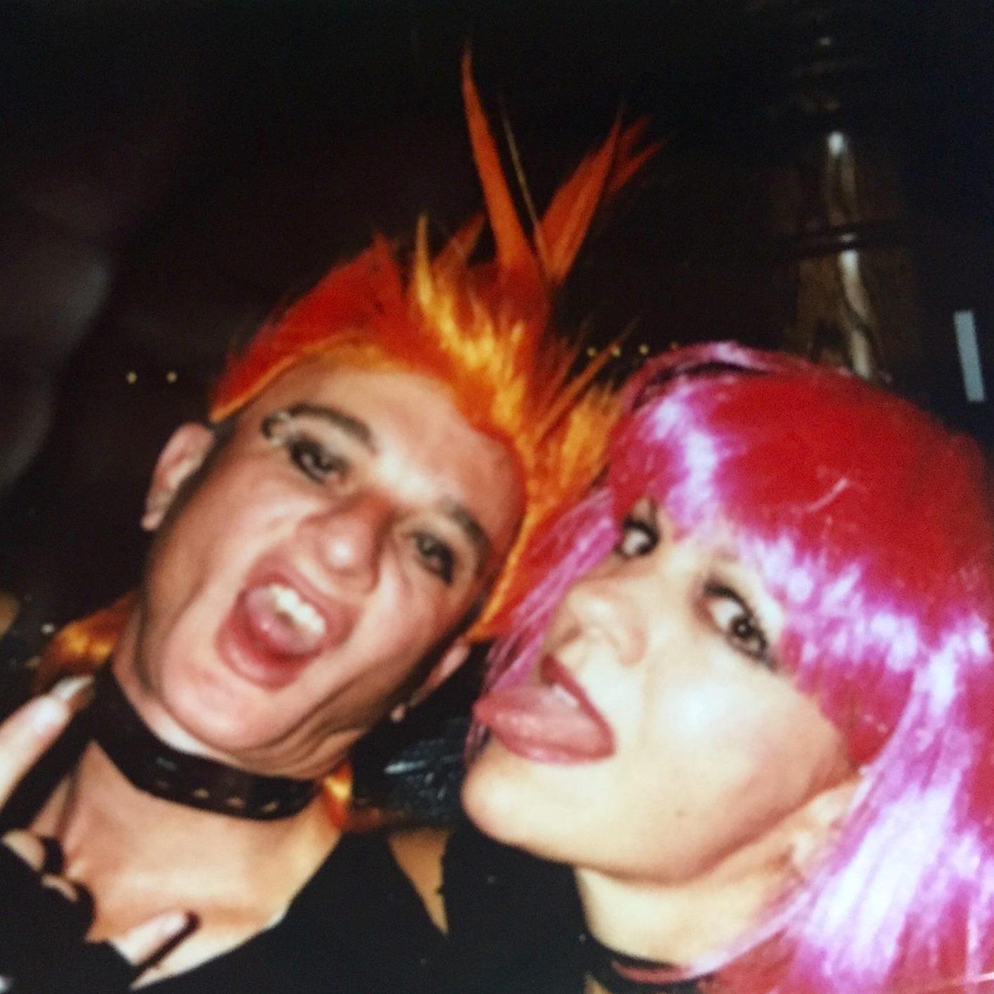 Heather and Christian's after hours 80's wedding reception.