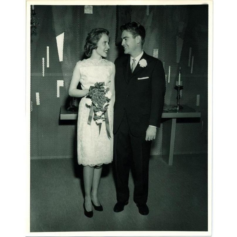 Bruce and Elaine will recreate a few images in the spirit of Elbert and Carol's wedding.