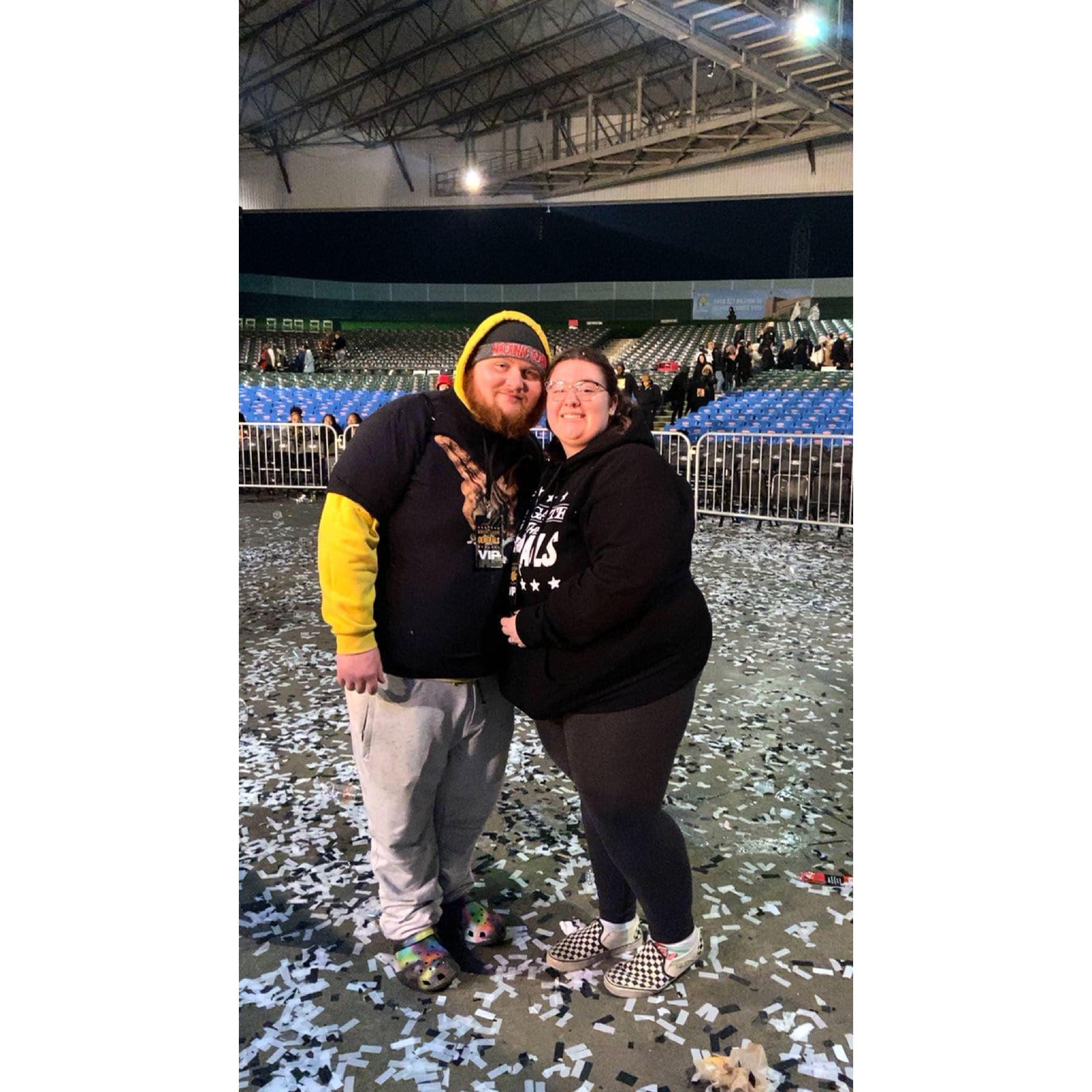 The night he proposed!