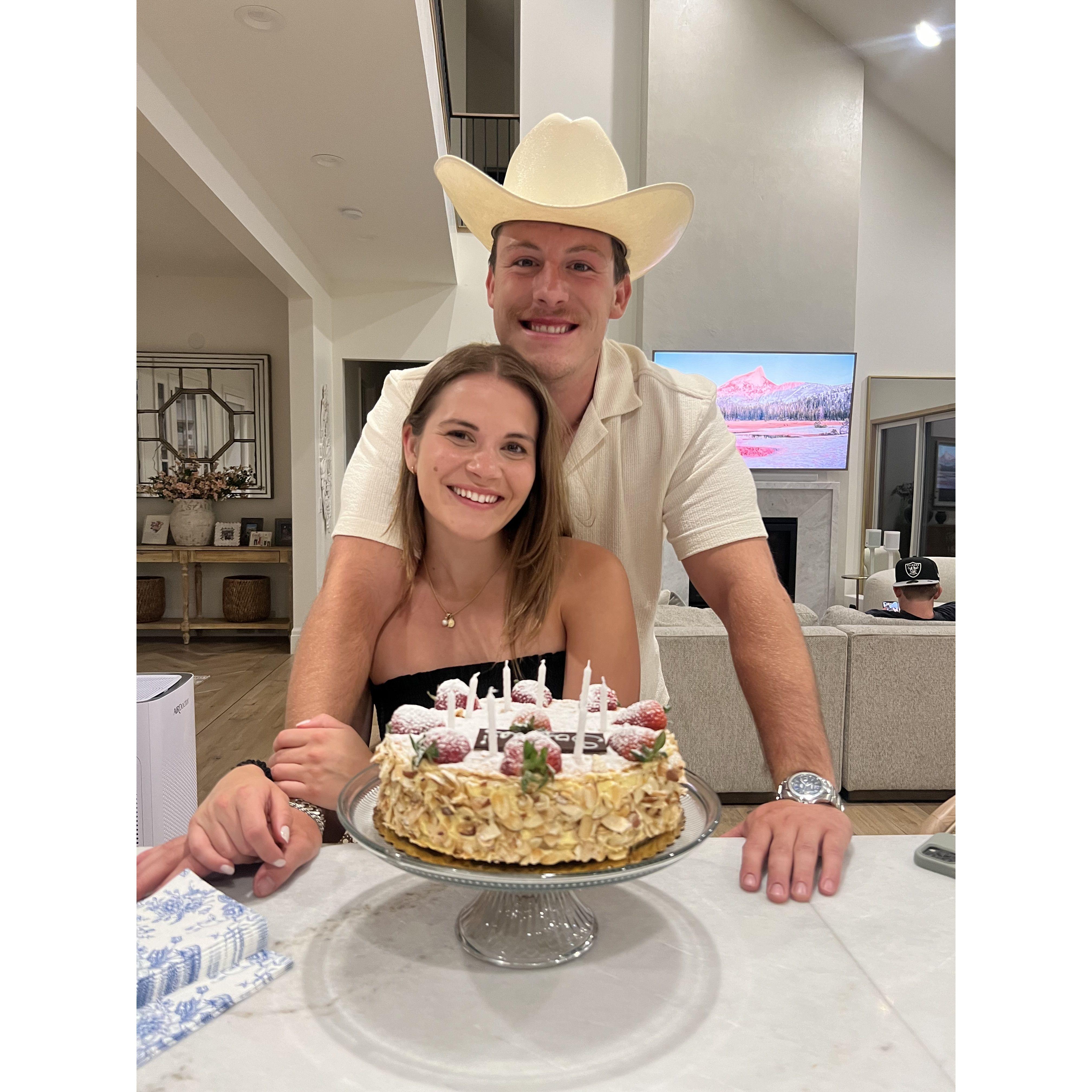 Celebrating Sophia's first birthday in Utah with the LeBaron family!