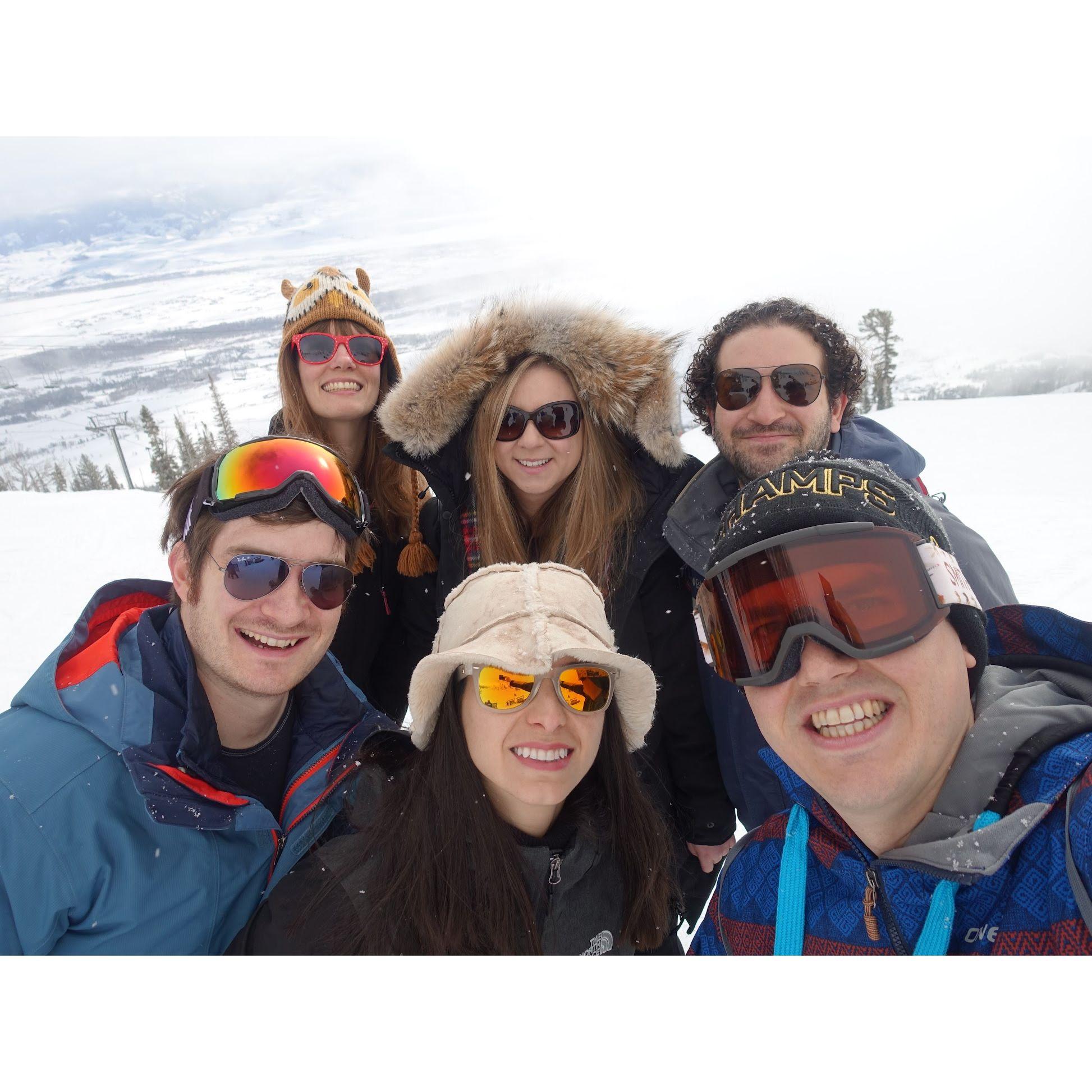 2017: Year four - Epic ski trip to Montana, Idaho and Wyoming