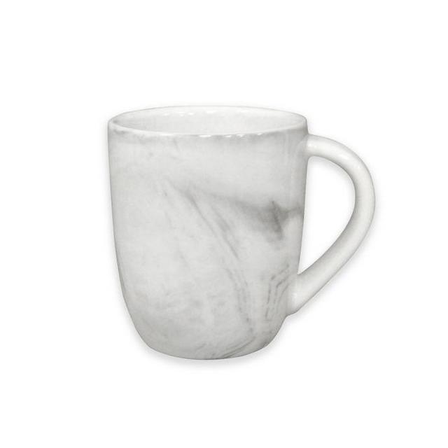 Artisanal Kitchen Supply® Coupe Marbleized Espresso Mug in Grey