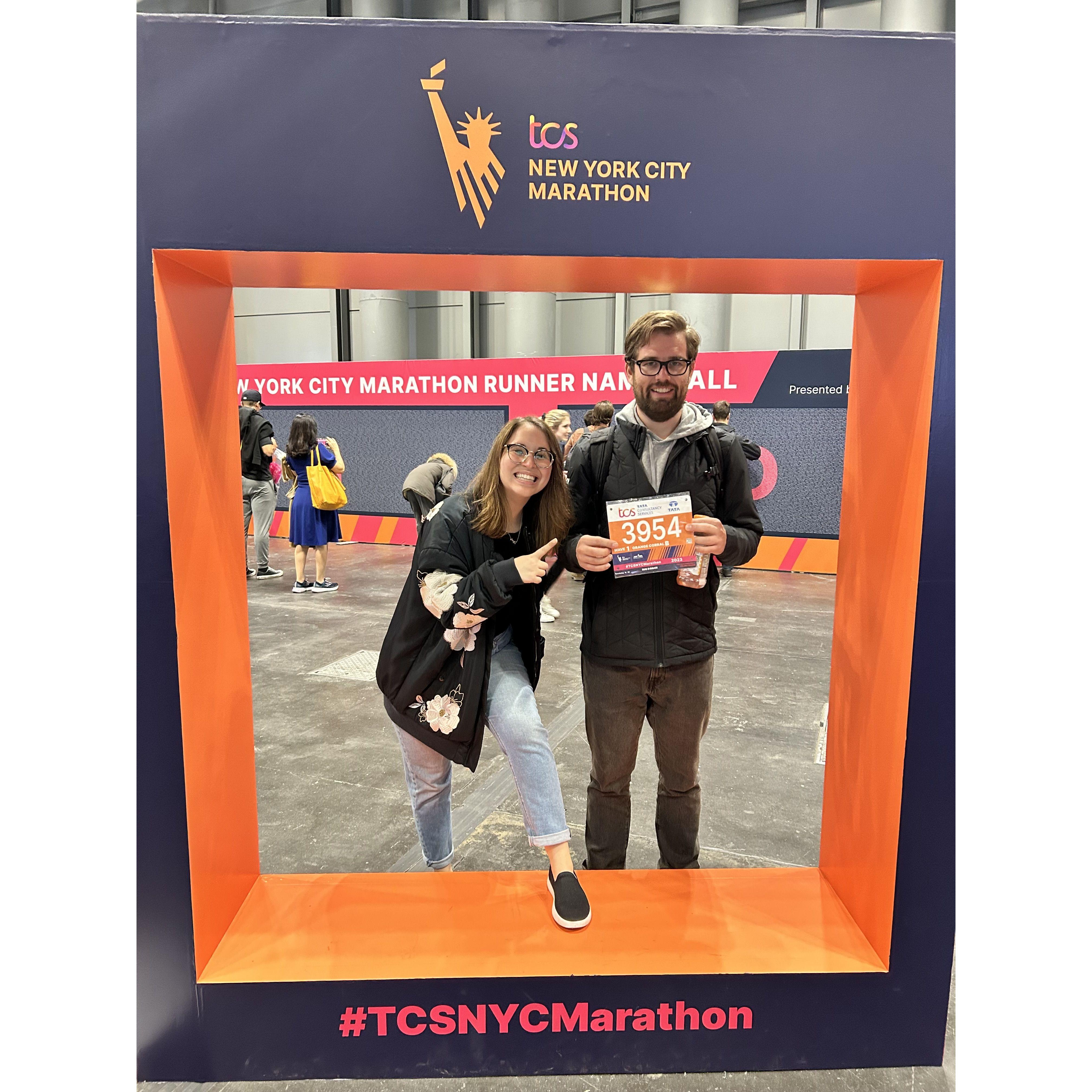Before Ryan ran his first marathon!