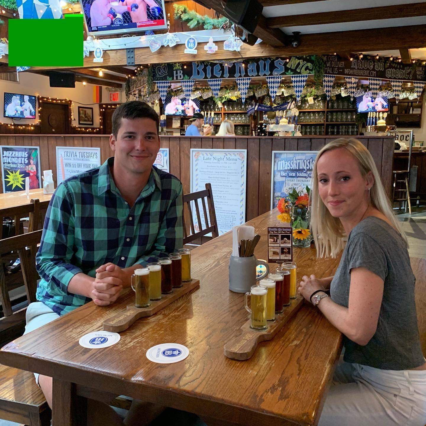 Biergarten before Hootie / BNL concert