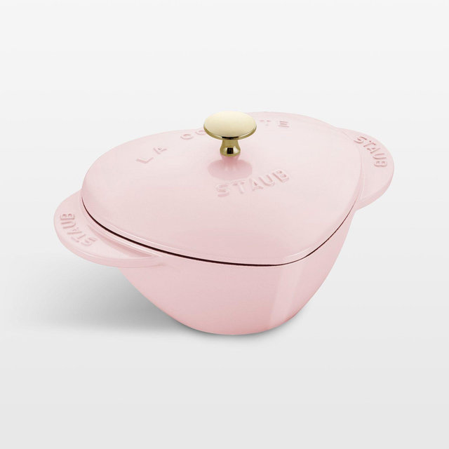 Staub ® 1.75-Qt. Peony Heart Cocotte