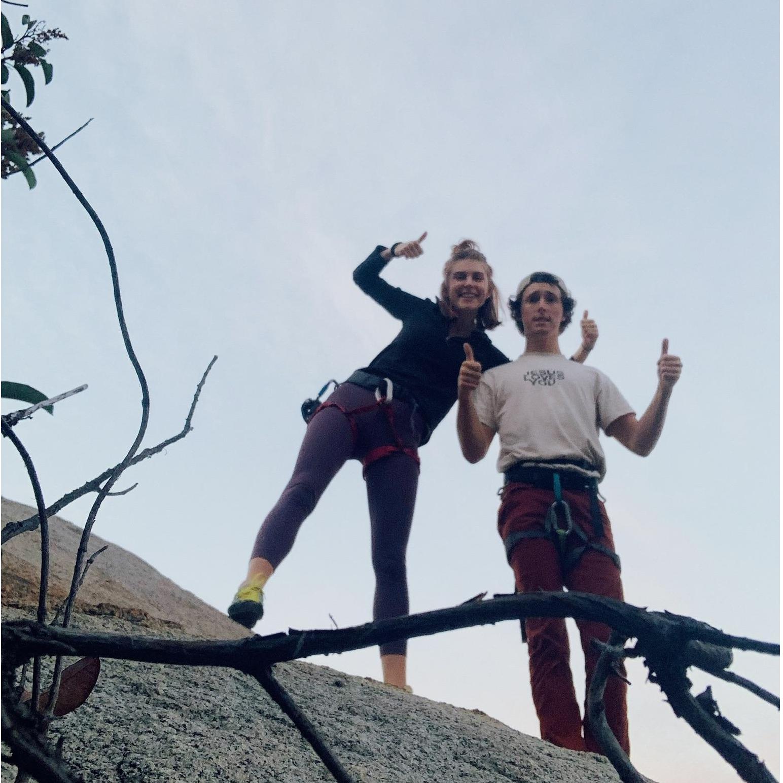 Climbing in Mt. Woodson (8/3/2020)