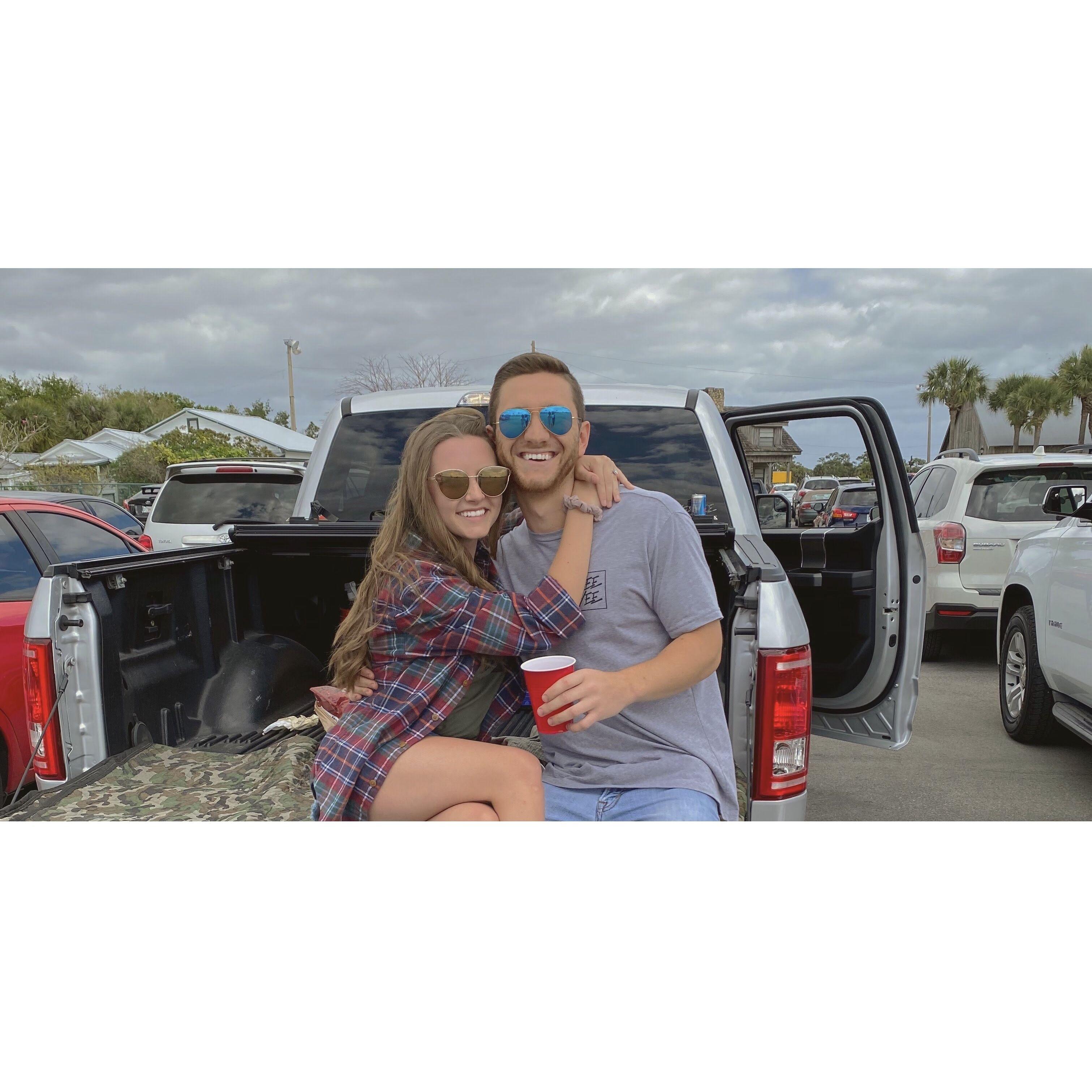 Tailgating partners for life!