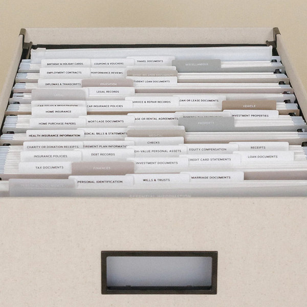 Essentials Filing System