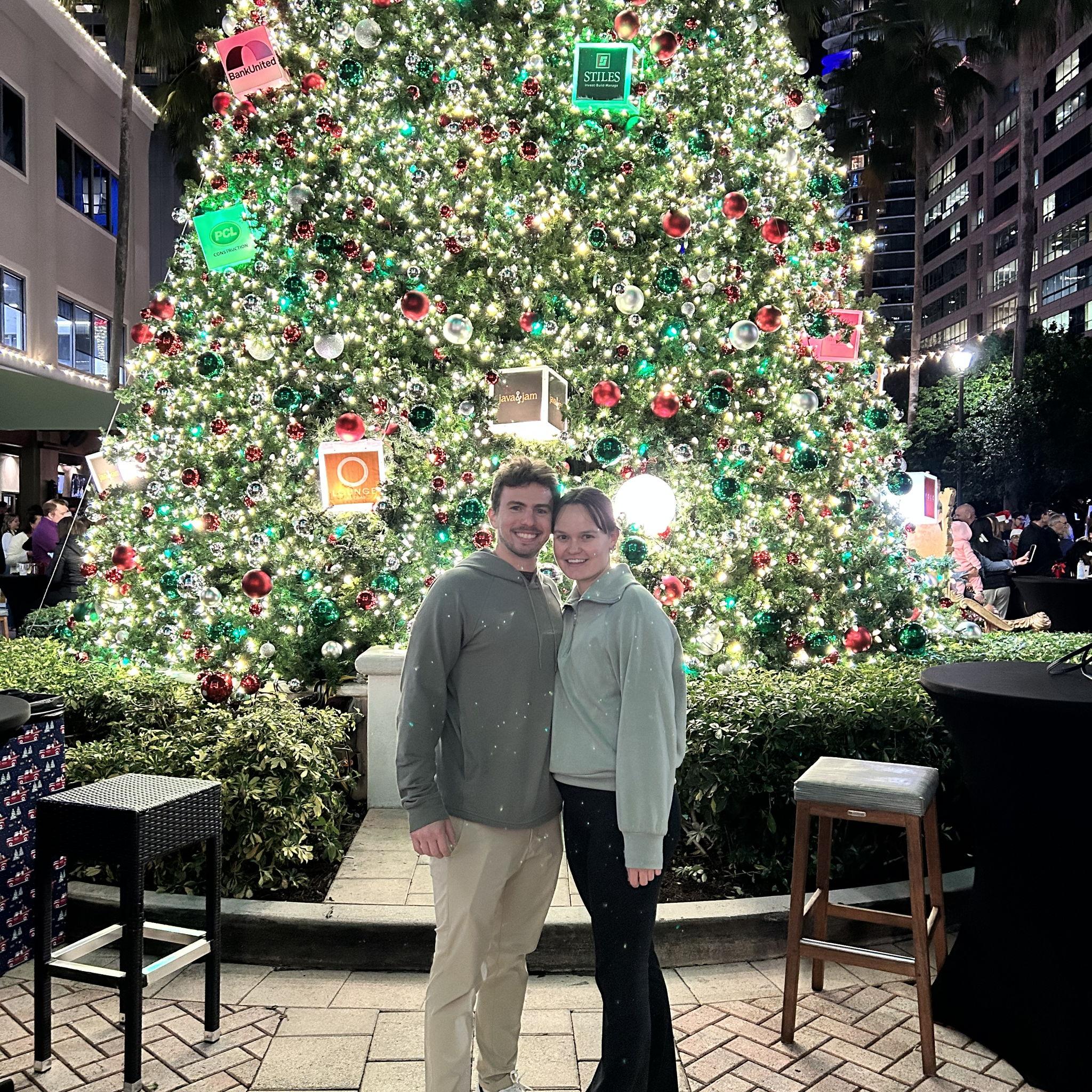 First Christmas together.