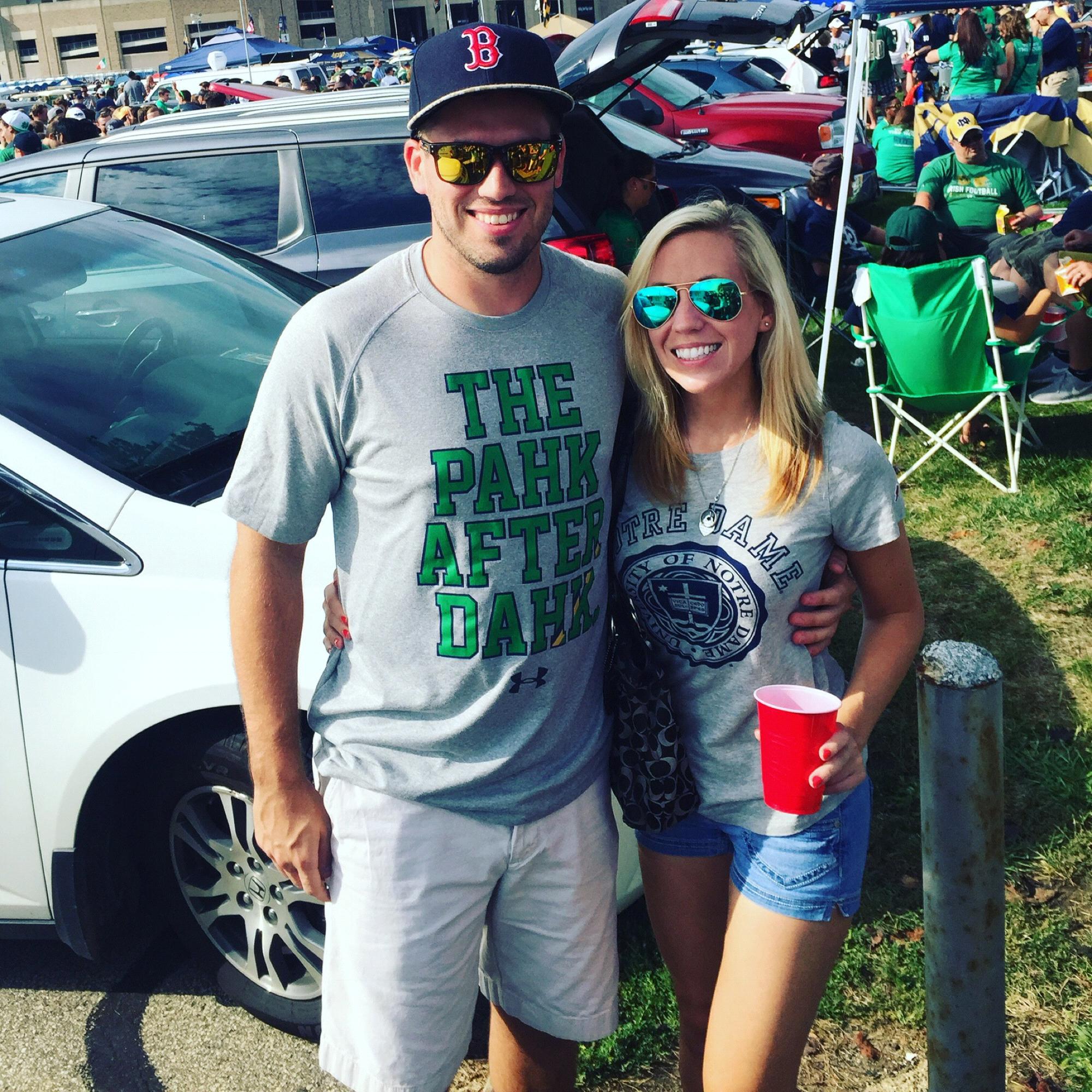 Norte Dame tailgate 🏈