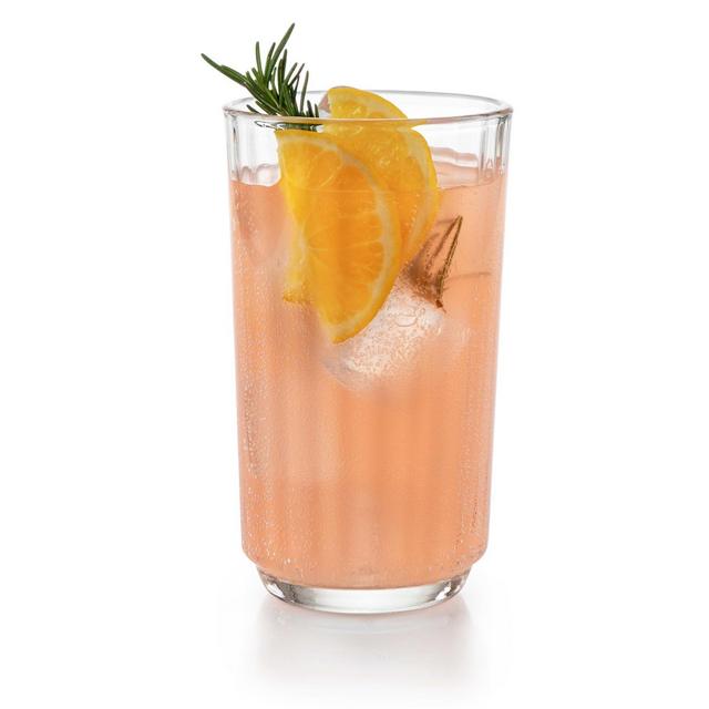 Libbey Paneled Highball Glasses, 17-ounce, Set of 6
