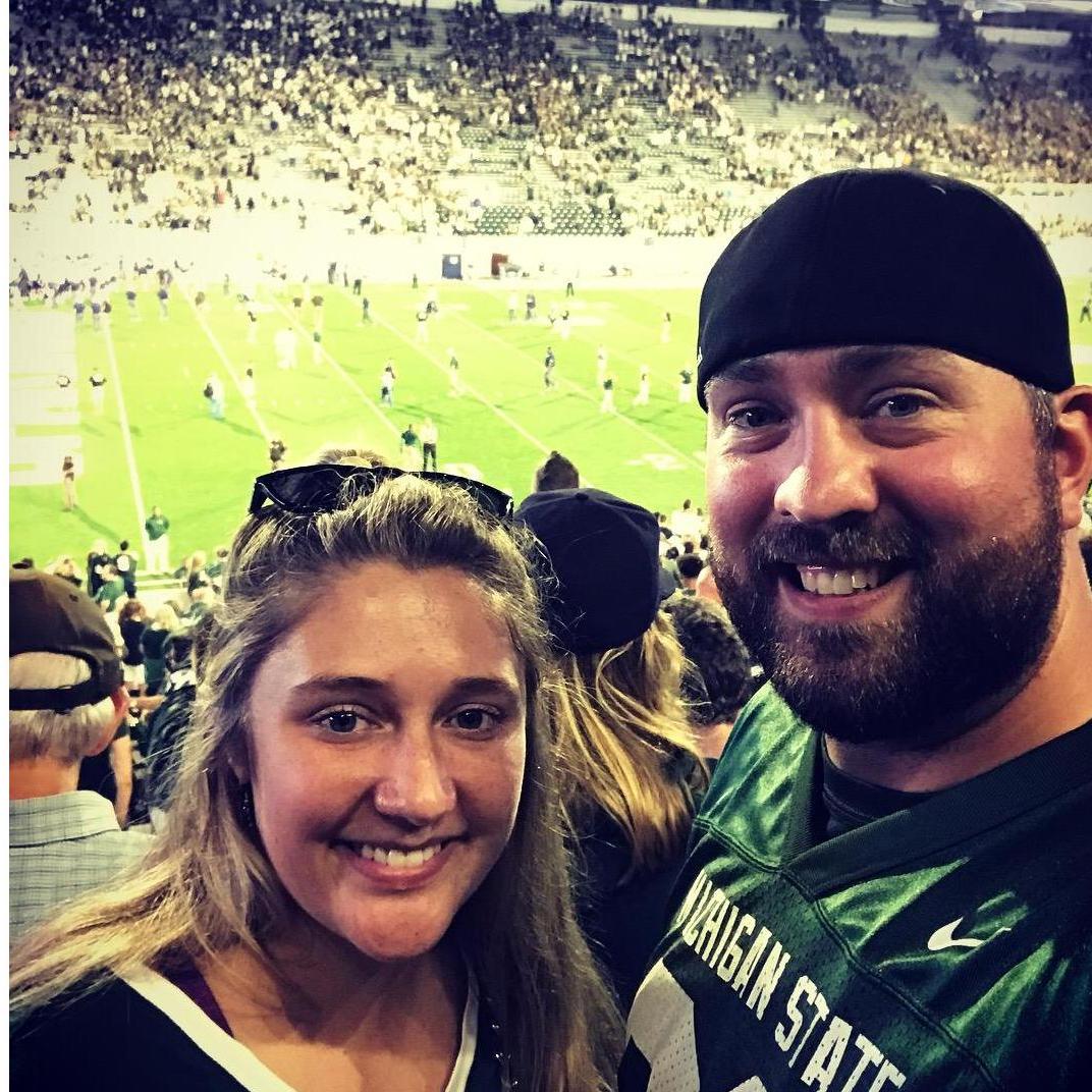 Season tickets to MSU football - our favorite