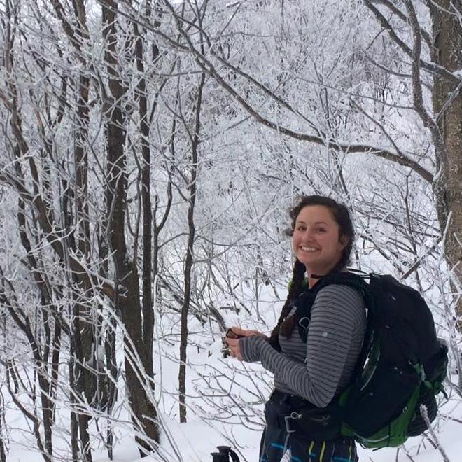 Snowshoeing Mt Mansfield, VT