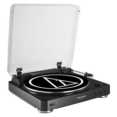 Audio-Technica Fully Automatic Belt-Drive Stereo Turntable - Black (AT-LP60BK)