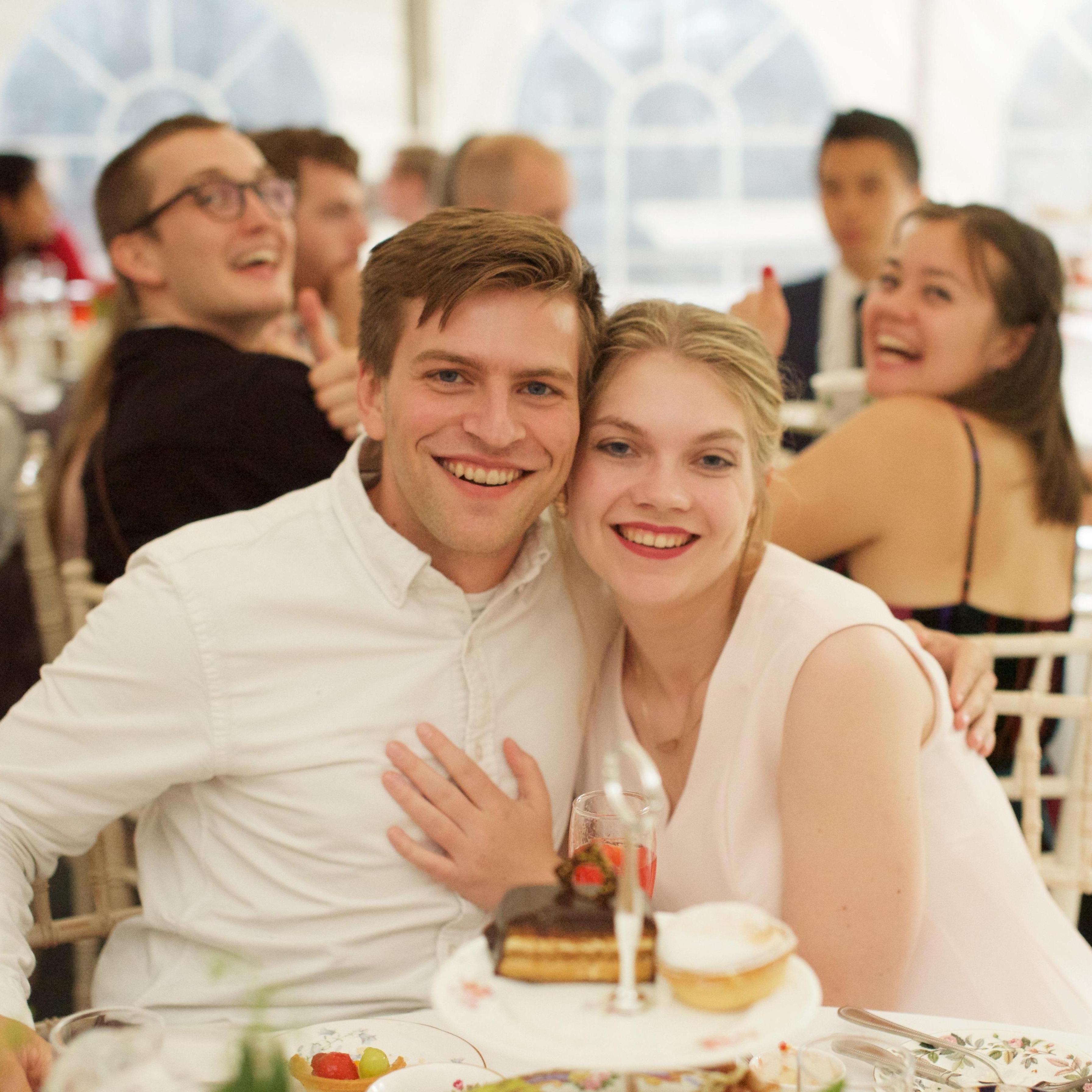 When two of Amelia's friends in England got married, we obviously had to fly over to reunite (or in Austin's case meet) with friends and celebrate!