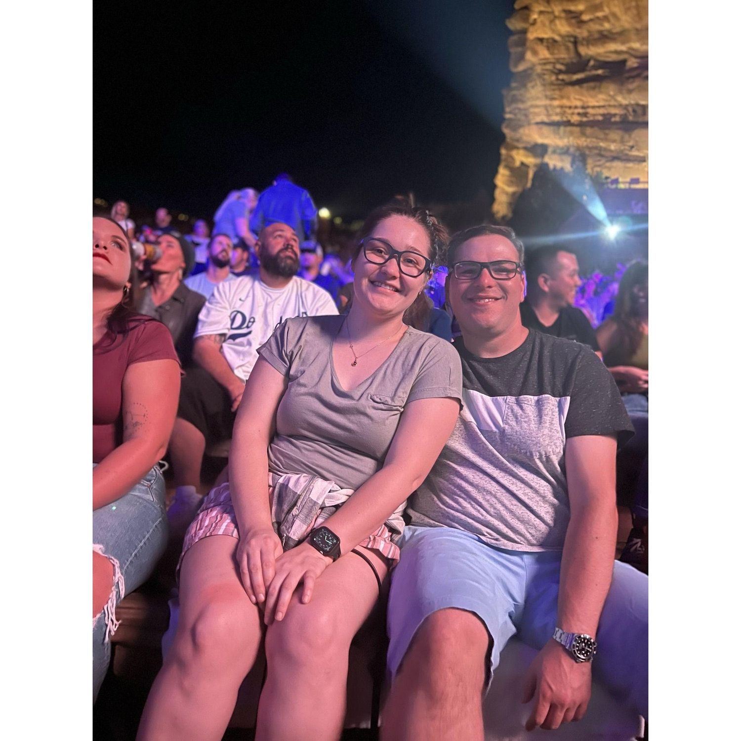 Warm summer nights at Red Rocks.