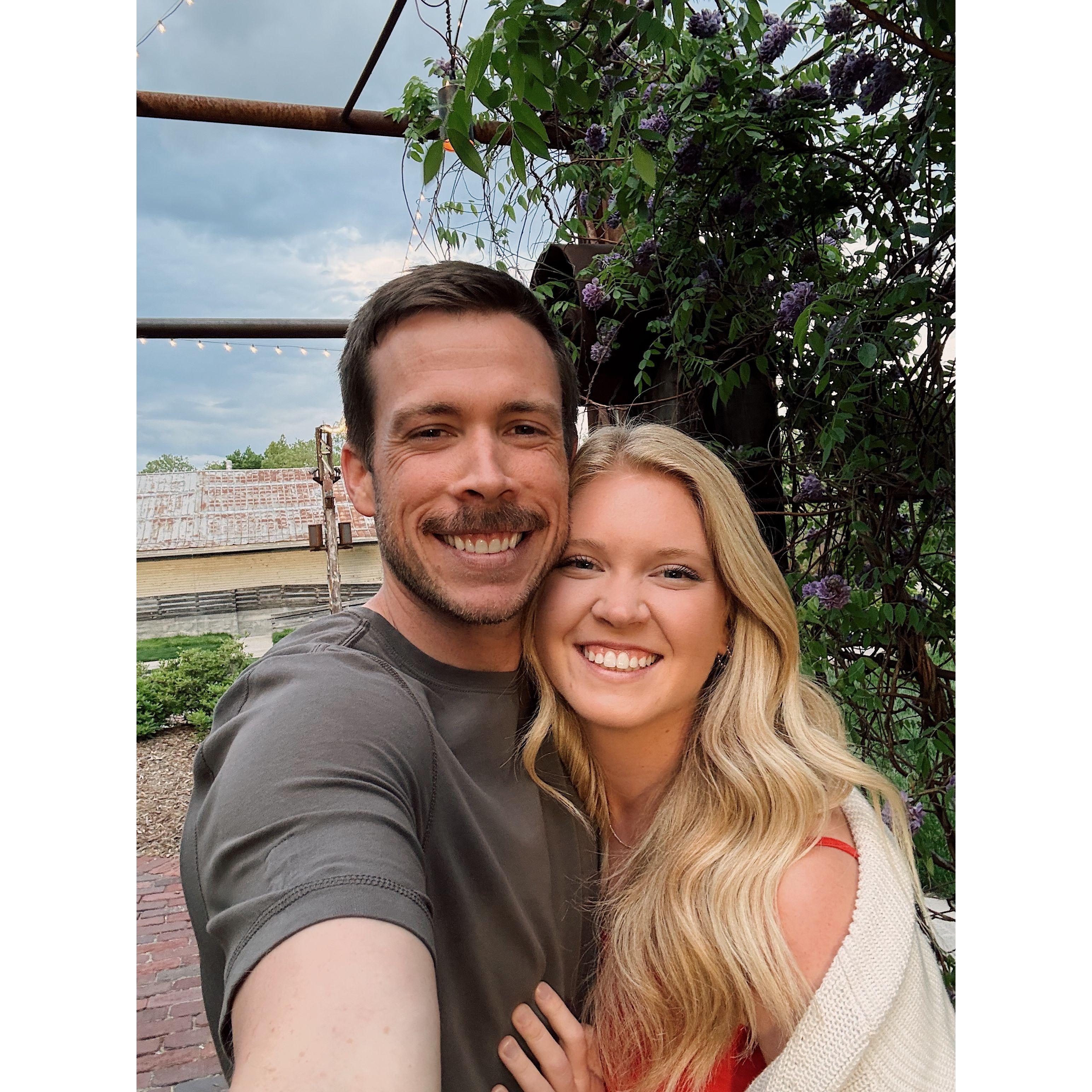 another date night at The Mill! And the night Zach said "I love you" for the first time, and Ash said it back!