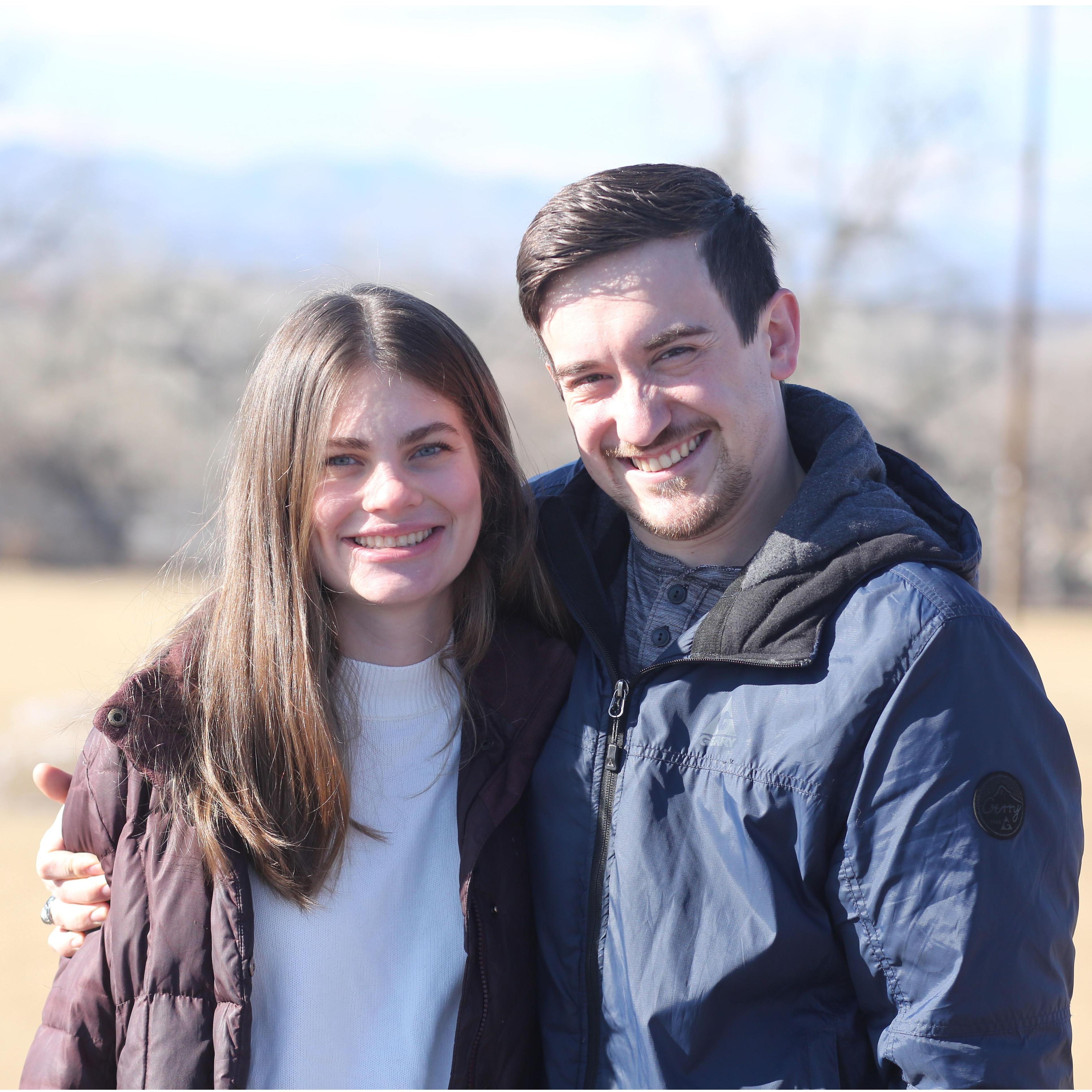 Engagement photos at St. Mary!