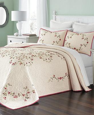 Martha Stewart Collection Westminster Vines King Bedspread