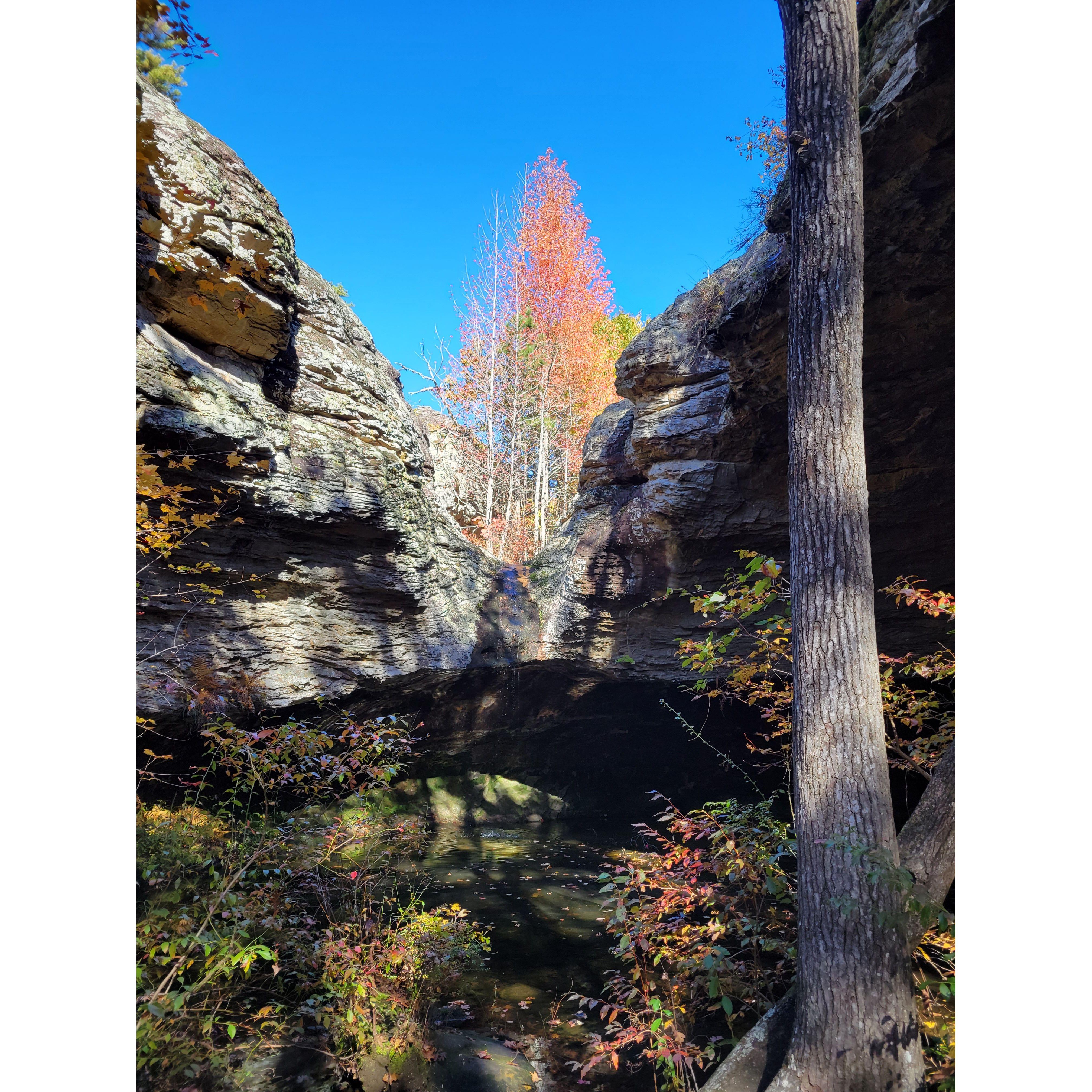 7 Hollows Trail, Petit Jean State Park, Arkansas, Fall 2022