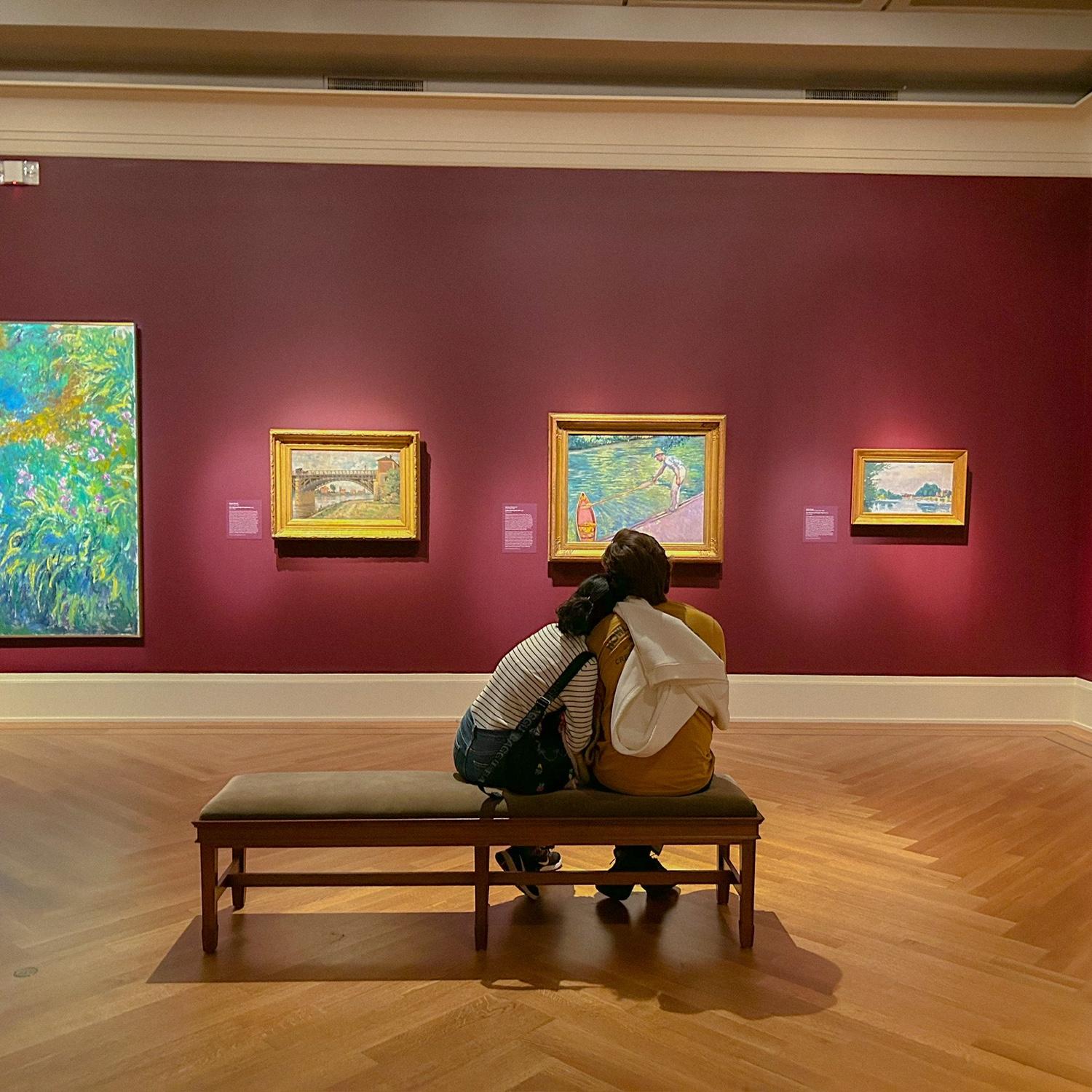 One of our favorite galleries in the VMFA to be still and savor art.