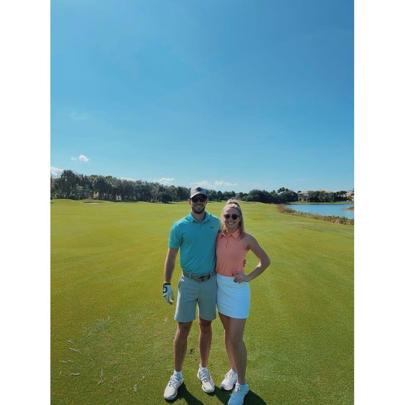 Caleb takes Liv golfing for the first time