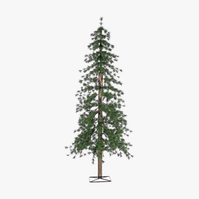 Pre-Lit LED Faux Alpine Tree, 6'