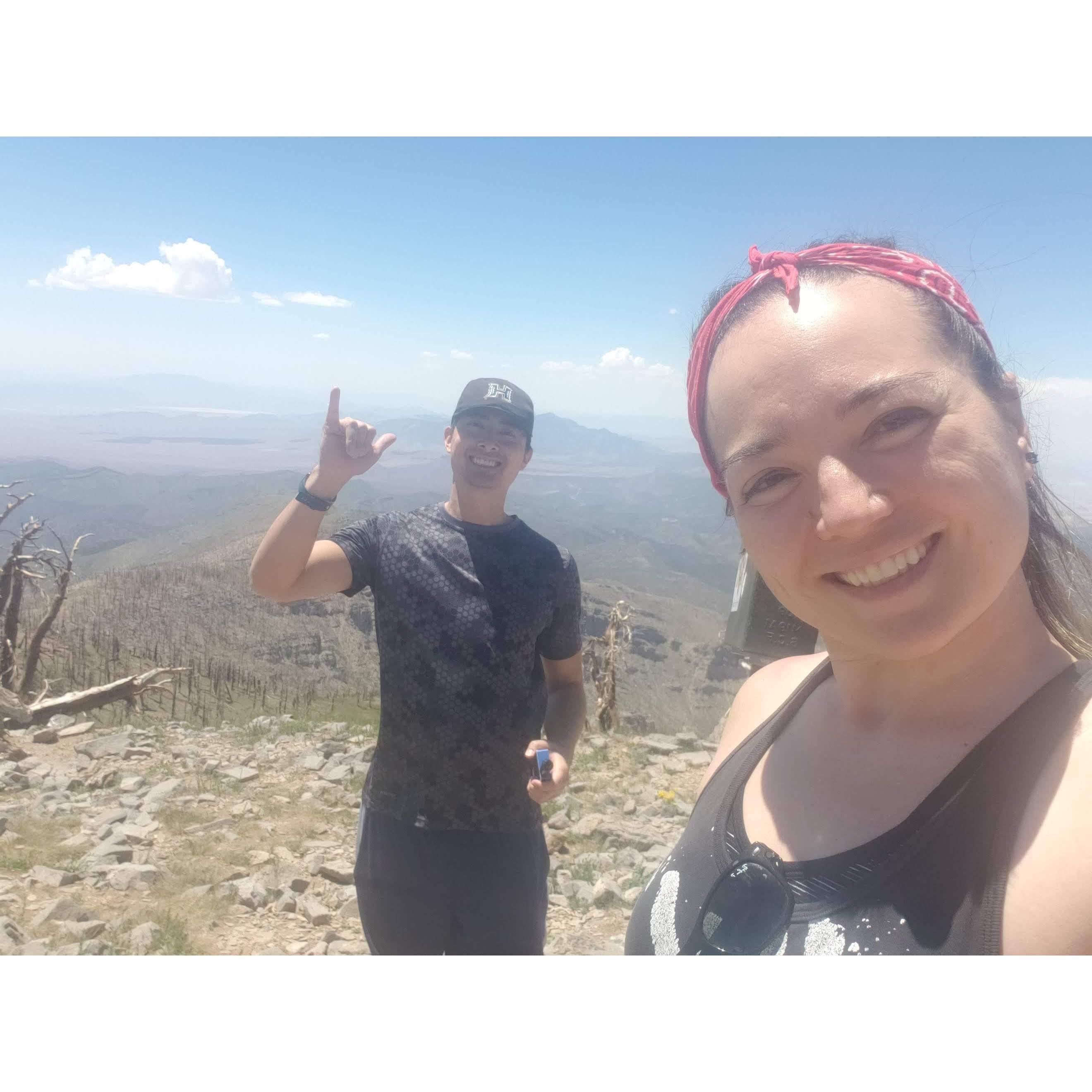 We have reached the top baby!
