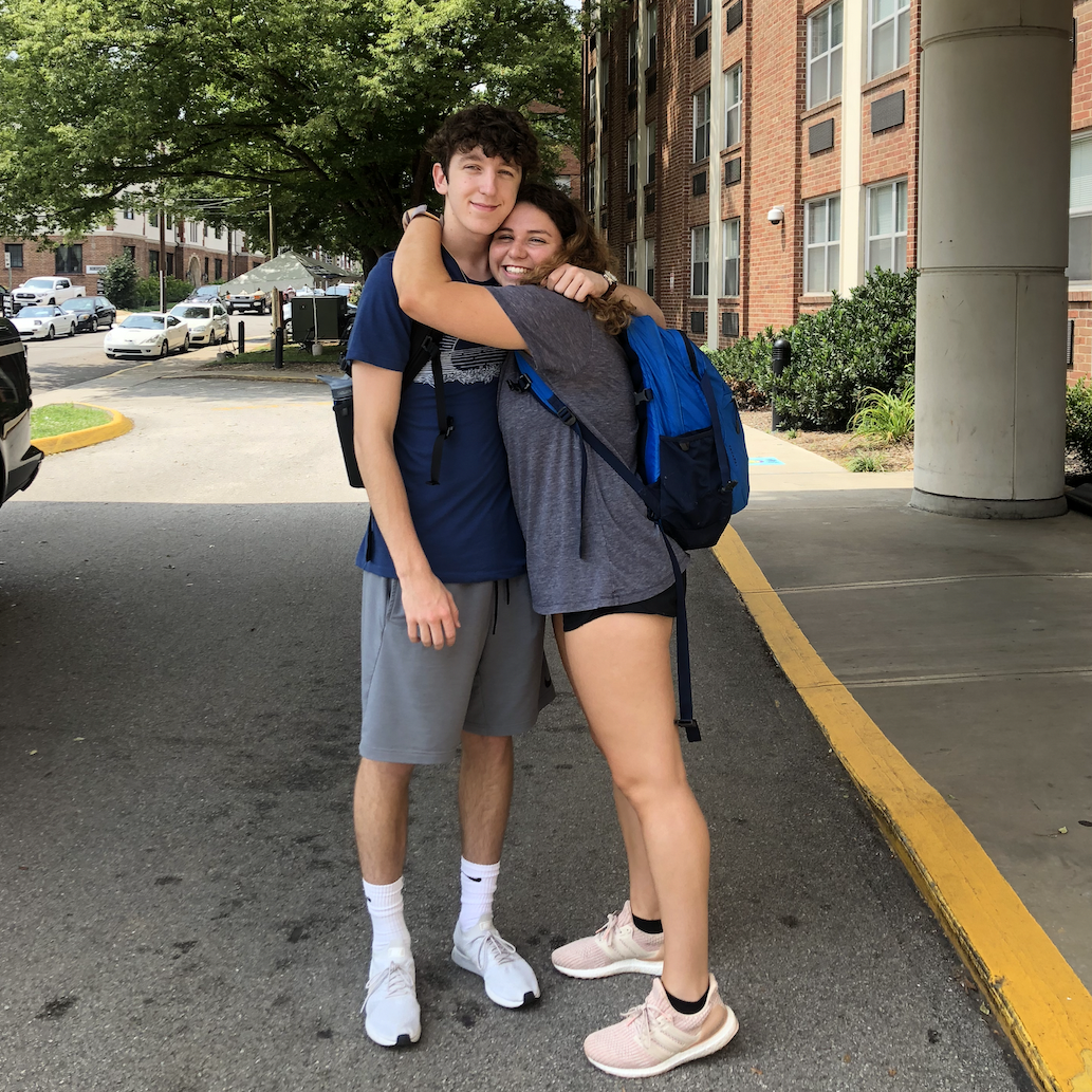 First day of school Sophomore year at UTK - 2018