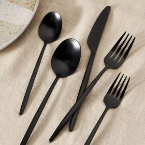 Gaze Satin Flatware 20-Piece Place Setting