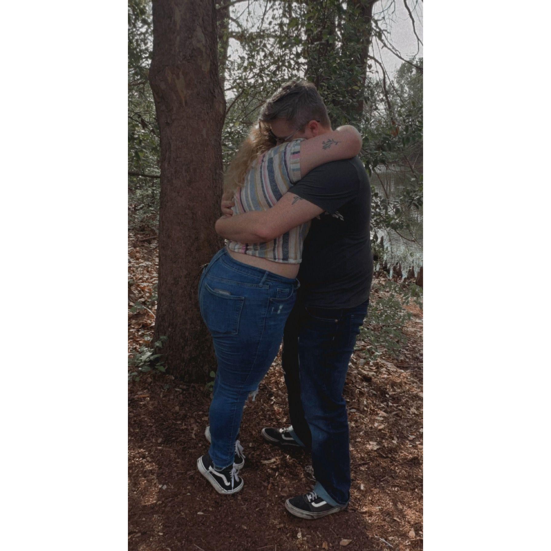 When we got engaged!!!