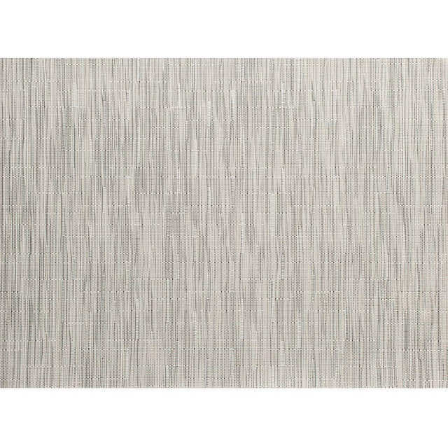 Chilewich Easy-Care Bamboo Rectangle Placemat, Chalk, Set of 4